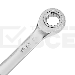 Ключ комбинированный трещоточный Denzel 14705 11 мм, CrV, матовый хром, фото5