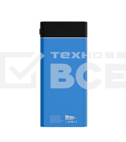 Портативный аккумулятор More choice (4610196406775) PB40-30 30000mAh Blue