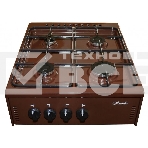 Плита настольная газовая ЛЫСЬВА ПГН 41М коричневый, фото 1