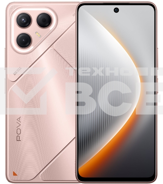 Смартфон Tecno Pova 7 5G LJ7, 8/128Gb, розовый