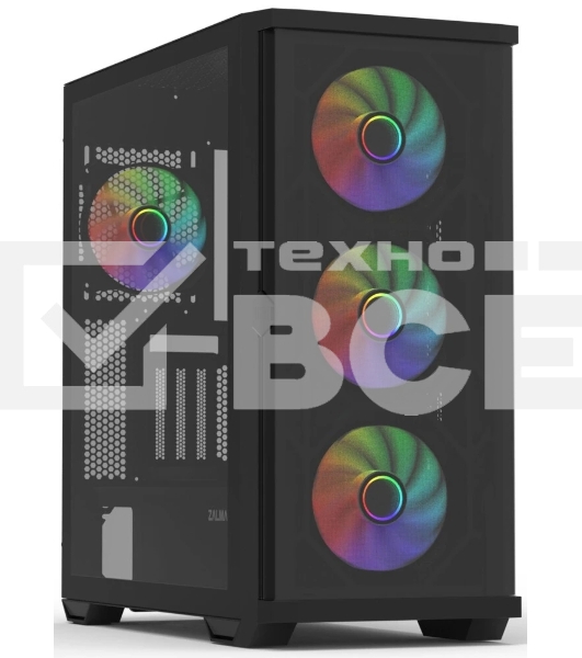 Компьютерный корпус ZALMAN Z10 DUO, ATX, BLACK, WINDOW, 2x3.5