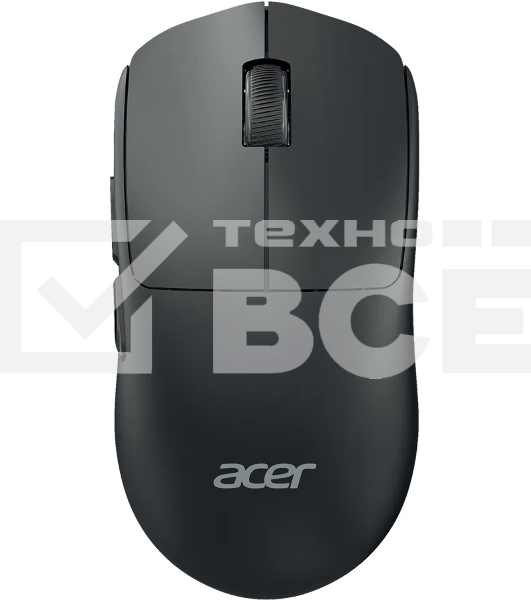 Мышь беспроводная/проводная Acer OMR401 черный, 12000 dpi, радиоканал, Bluetooth, USB, кнопки - 5