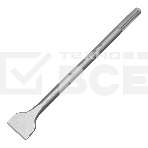 Зубило Denzel плоское, широкое, 25 х 50 х 360 мм, 40Cr, SDS MAX, фото3