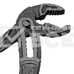 Клещи переставные Denzel обливные рукоятки, 240 мм, фото4