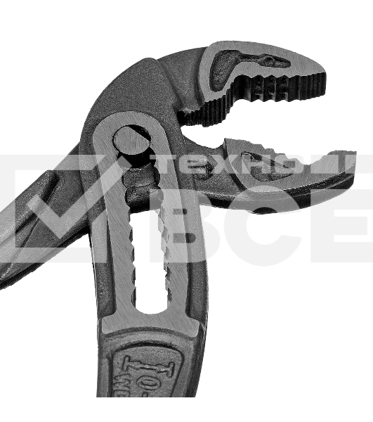 Клещи переставные Denzel обливные рукоятки, 240 мм