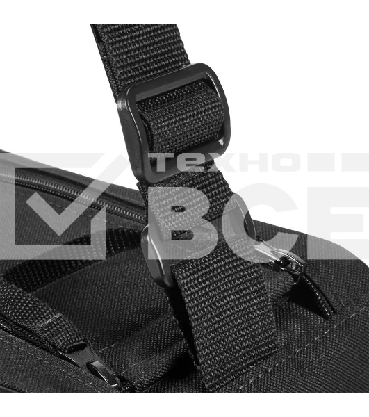 Сумка для инструментов Lanmaster черный/оранжевый (LAN-BAG-M)