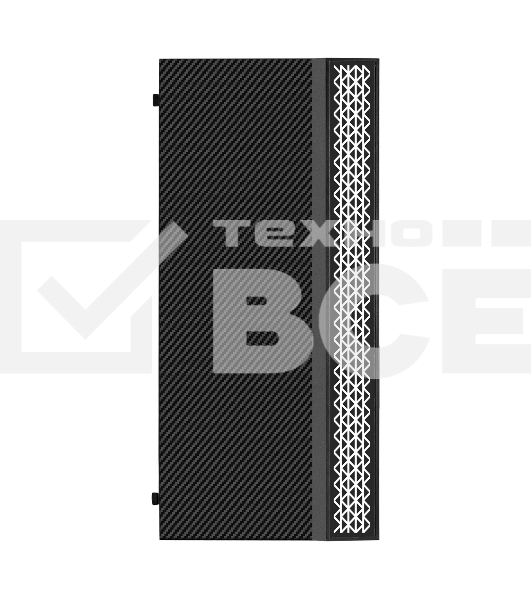 Компьютерный корпус Miditower ExeGate EVO-9211-500NPX (ATX, БП 500NPX с вент. 12см, с окном, 2хUSB+1хUSB3.0, HD аудио, черный, 1 вент. с RGb подсветкой)