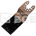 Насадка для МФИ Denzel режущая пазовая прямая, BiM, по металлу и дереву, 33 x 1,4 мм, мелкий зуб, фото3