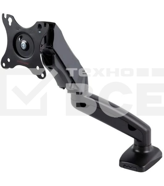 Кронштейн для мониторов Arm Media LCD-T21 черный 15'-32' макс.7кг настольный поворот и наклон верт.перемещ.