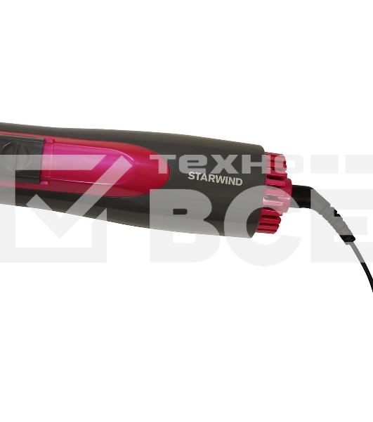 Фен-щетка Starwind SHP8501 1000Вт серый/розовый