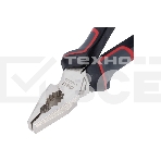 Комбинированные плоскогубцы Deli DL0004 180 мм, Cr-V, эксцентриковый шарнир, антикоррозийное покрытие, трехкомпонентная прорезиненная рукоять, фото2