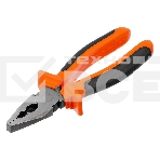 Плоскогубцы Sparta comfort 200 мм, комбинированные, шлифованные двухкомпонентные рукоятки, фото 1