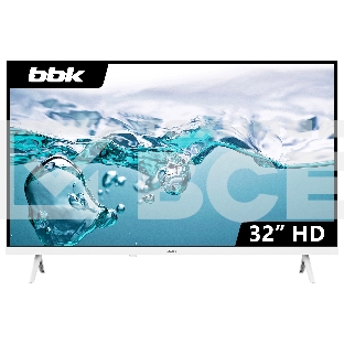 Телевизор BBK 32' 32LEM-1045/TS2C (W) белый DLED HD 60Hz