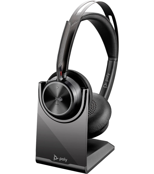 Гарнитура Plantronics Voyager Focus 2 Microsoft Teams Certified чёрный, беспроводная, Bluetooth, до 19 ч