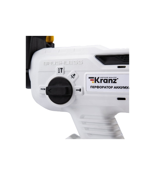 Перфоратор Kranz KR-PT-120, SDS-plus, 20 В, 2,2 Дж, от аккумулятора