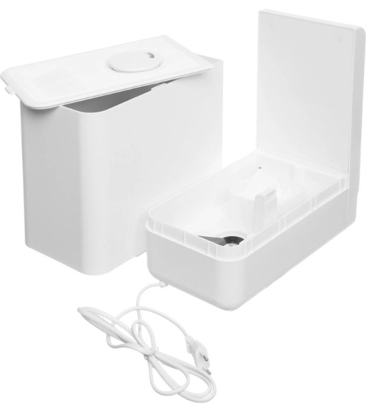 Увлажнитель воздуха Royal Clima VOLPE RUH-VP270/6.5E-WT белый, 30 м², 6.5 л, ультразвуковой, производительность 270 мл/ч, гигростат, ароматизация, управление по Wi-Fi (SmartLife), пульт ДУ