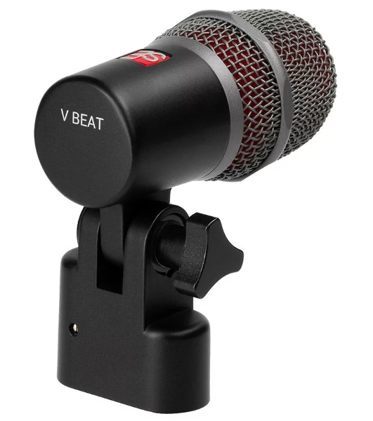 Набор микрофонов для ударной установки sE Electronics V PACK ARENA 1 х микрофон V KICK, 3 х микрофона V BEAT, 3 х крепления V CLAMP, 1 х микрофон V7 X, 2 х конденсаторных микрофона sE8, пластиковый кейс