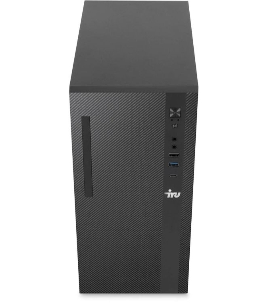 Компьютер IRU Planio 310H6SC MT i3 14100F (3.4) 16Gb SSD512Gb GT610 2Gb Windows 11 Pro GbitEth 230W черный (2153498)