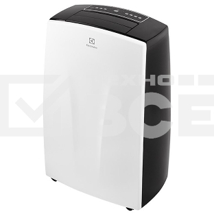 Кондиционер мобильный Electrolux EACM-16 НP/N3 16000 BTU, 42 м², 55 дБ, охлаждение, обогрев, осушение, белый