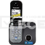 Телефон беспроводной (DECT) Panasonic KX-TG6811RUB (черный) {Беспроводной DECT,40 мелодий,телефонный справочник 120 зап.}, фото 1