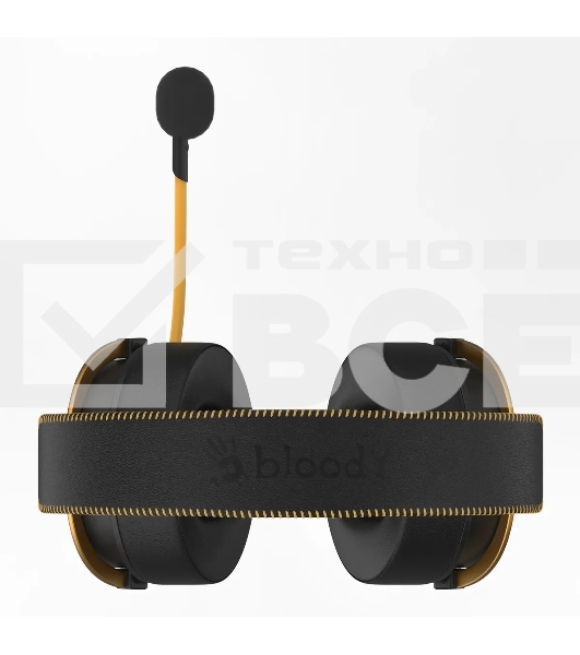 Наушники с микрофоном A4Tech Bloody M595 Renegade черный/рисунок 2.3м мониторные USB оголовье (M595)