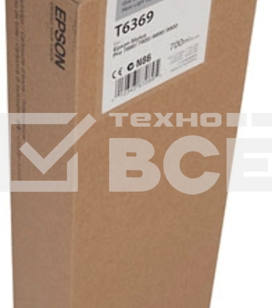Картридж струйный EPSON C13T636900 светло-серый (700 мл) для Stylus Pro 7700, 7890, 7900, 9700, 9890, 9900, WT7900