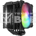 Устройство охлаждения (кулер) MONTECH Air Cooler 210 ARGB Soc-AM5/AM4/1151/1200/1700 черный 4-pin Al+Cu 210W Ret (AIR COOLER 210 ARGB), фото2