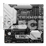 Материнская плата MSI B760M PROJECT ZERO, LGA 1700, Intel B760, 4xDDR5, 4xSATA, 2xM.2, 1xPCIe 5.0 x16, 1xPCIe 4.0 x4, 1xPCIe x1, 1xHDMI, 1xDP, 3xUSB 3.2 Gen 2, 4xUSB 2.0, 1xUSB 3.2 Gen 2x2, 1x 2.5Gb LAN, 5x3.5 мм, 7.1, mATX, фото 1