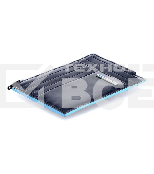 Чехол для кредитных карт Piquadro Blue Square PU1243B2R/BLU2 синий натур.кожа