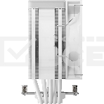 Кулер для процессора DEEPCOOL AG500 WH ARGB V2 белый 120мм алюминий+медь 1850rpm 29.4db 4-pin 240W 155мм, фото8