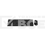 Клавиатура и мышь ABR KW814 черный, интерфейс USB, беспроводной, 2.4G, RU/EN, фото 1