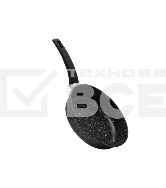 Сковорода из литого алюминия REALPRESS В22Нр 22 см черный