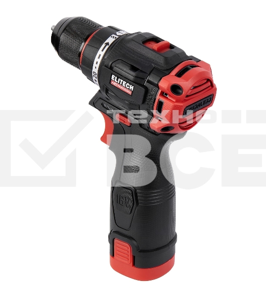 Дрель-шуруповерт Elitech CD 16L2 (E2201.039.01) 32Вт аккум. патрон:быстрозажимной (кейс в комплекте) (205715)
