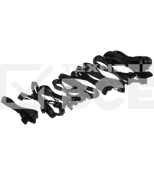 Блок питания ADATA COREREACTORIIVE750G-BKCEU, 750Вт, 80 PLUS Gold, 120мм, модульный, черный