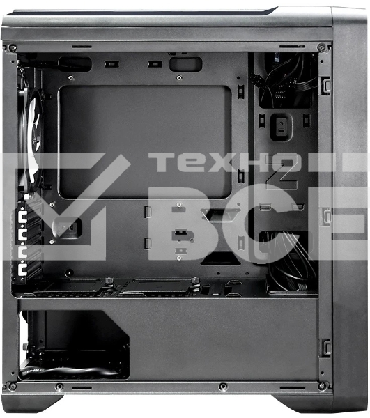 Компьютерный корпус MiniTower Zalman M3 plus RGb (mATX, Mini-ITX, USB 2.0x1, USB 3.0x1, без БП) (M3 plus RGb)