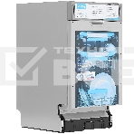 Встраиваемая посудомоечная машина Korting KDI 45570, нержавеющая сталь, 44.8 см, 10 компл., 47 дБ, класс A++, фото9