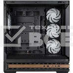 Компьютерный корпус ZALMAN P40 NAMU, ATX, черный, WINDOW, WOODEN ELEMENTS, 2xCombo(2.5” or 3.5”), 1xUSB TYPE-C, 2xUSB 3.0, SIDE 3x120мм ARGb, REAR 1x120мм ARGb, фото4