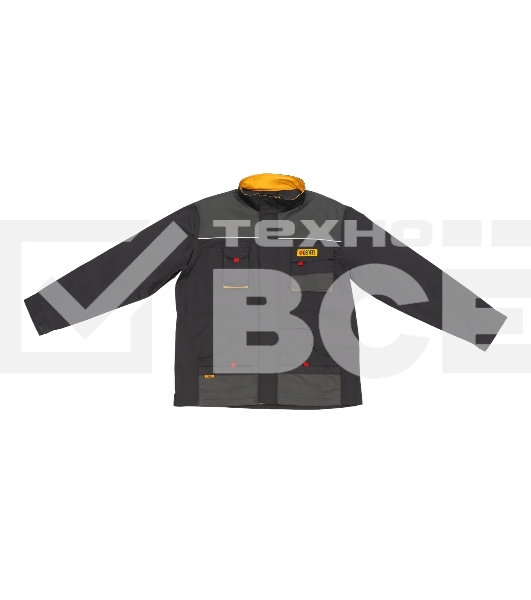 Куртка профессиональная рабочая Denzel 65% полиэстер 35% хлопок, XXXL