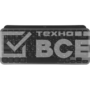 Клавиатура беспроводная Logitech MX Keys Mini темно-серый USB BT/Radio LED (920-010617)