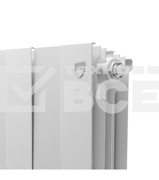 Радиатор биметаллический Royal Thermo PianoForte 200 белый - 12 секц.