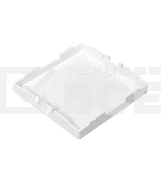 Заглушка EKF UP1-ECW Эпика белый