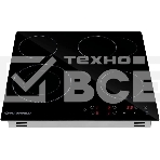 Электрическая варочная панель Maunfeld EVCE594SMDPBK, конфорок: 4 шт., стеклокерамика, независимая, черный, фото7