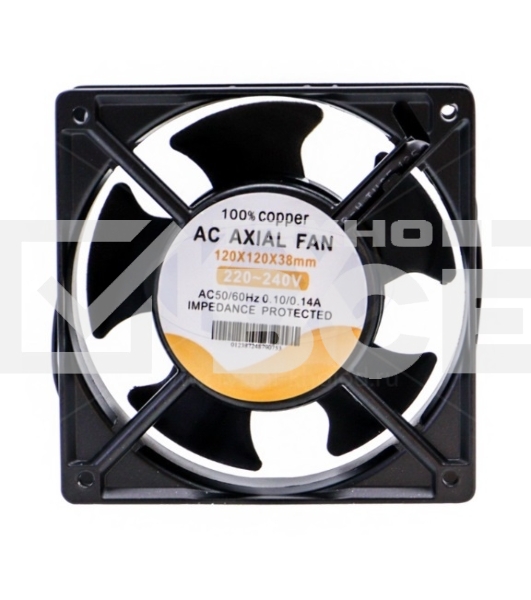 Вентилятор 120х120х38 220V (sleeve bearing)