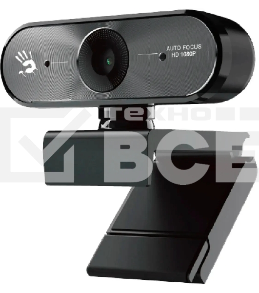 Веб-камера Bloody Gaming 1920x1080, 30 кадр/с, USB Type-A, микрофон (шумоподавление), автоматическая фокусировка, универсальное крепление