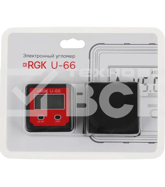 Электронный уровень компактный RGK U-66