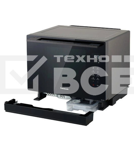 Микроволновая печь Panasonic NN-CS89LBZPE черный, 31 л, 1000 Вт, переключатели - сенсор