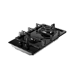 Варочная поверхность Kuppersberg FG 31 B, газ, High-Tech, 30 см, 2 конфорки, автоматический электроподжиг, газ-контроль, форсунки под сжиженый газ, SABAF конфорки, WOK конфорка, чугунные решетки, цвет черный, цвет фурнитуры черный, фото2