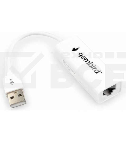 Сетевой адаптер Ethernet Gembird NIC-U4 USB 2.0 - Fast Ethernet adapter