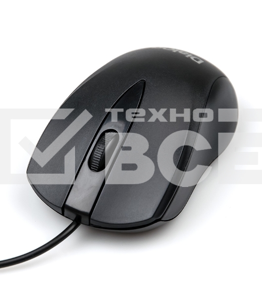 Мышь проводная Dialog Comfort MOС-15U черный, 1200 dpi, USB, кнопки - 3
