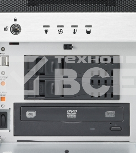 Компьютерный корпус промышленного компьютера Advantech IPC-7130-00B, без источника питания